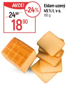 Sýr Eidam uzený 45%