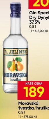 Pálenka Hruška Moravská Rudolf Jelínek