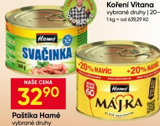 Paštiky Hamé