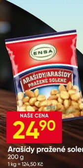 Pražené arašídy Ensa