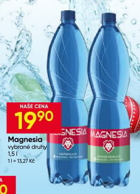 Přírodní voda Magnesia