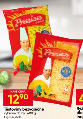 Těstoviny bezvaječné Premium Japavo