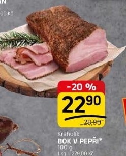Bok v pepři Krahulík