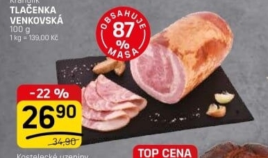 Bůčková roláda Kostelecké uzeniny