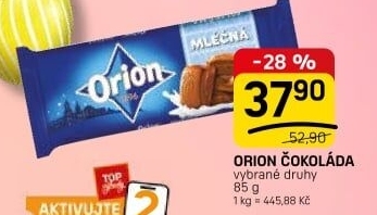 Čokoláda Orion