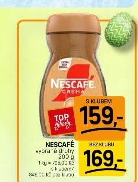 Instantní kávy Nescafé