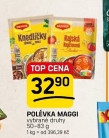 Instantní polévky Maggi
