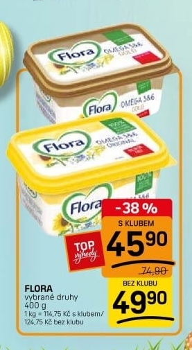 Margarín Flora