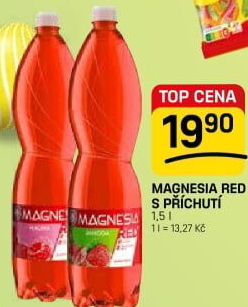Minerální voda Magnesia Red