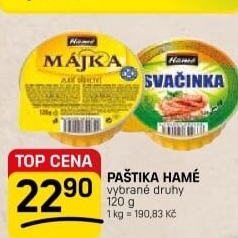 Paštiky Hamé