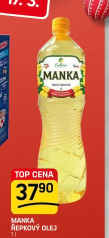 Řepkový olej Manka Fabio