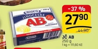 Tuk Jihočeské AB Madeta