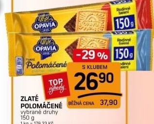 Zlaté polomáčené Opavia