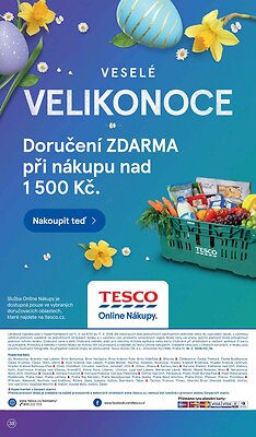 akční leták Tesco 11.3.2026-17.3.2026