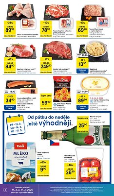 akční leták Tesco 11.3.2026-17.3.2026