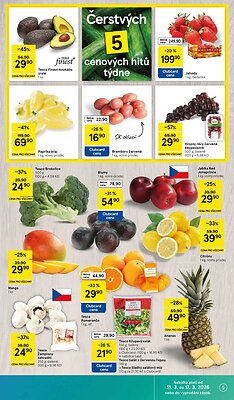 akční leták Tesco 11.3.2026-17.3.2026
