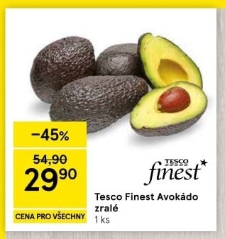 Avokádo Tesco Finest
