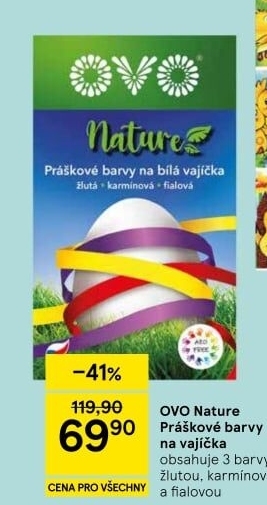 Barva na vajíčka Nature OVO