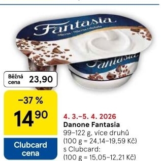 Jogurt Fantasia Danone