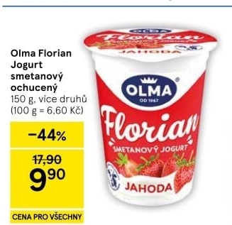Jogurt smetanový Florian Olma