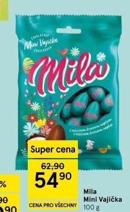 Mini vajíčka Mila Sedita