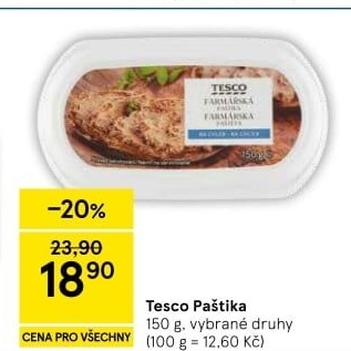 Paštika Tesco