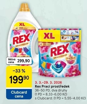 Prací prostředky Rex