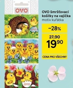 Smršťovací košilky na vajíčka OVO