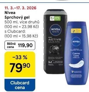 Sprchový gel Nivea