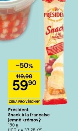 Sýr Snack Président