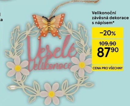 Velikonoční závěsné dekorace