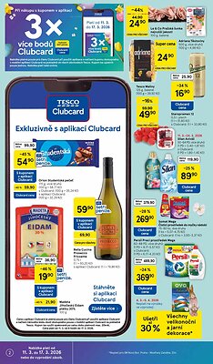 akční leták Tesco 11.3.2026-17.3.2026
