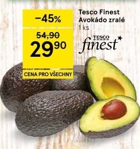 Avokádo Tesco Finest