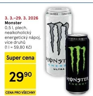 Energetický nápoj Monster Energy