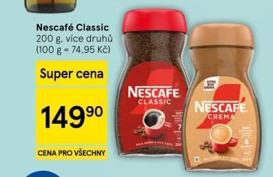 Instantní káva Nescafé Classic