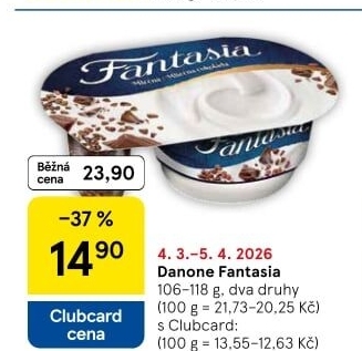 Jogurt Fantasia Danone
