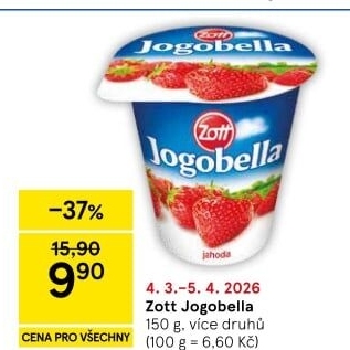 Jogurt Jogobella Zott