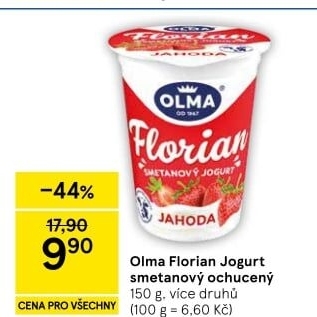 Jogurt smetanový Florian Olma