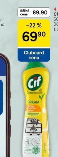 Krémový čistič Cif Cream