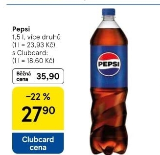 Limonáda Pepsi