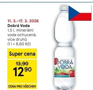 Ochucená voda Dobrá voda