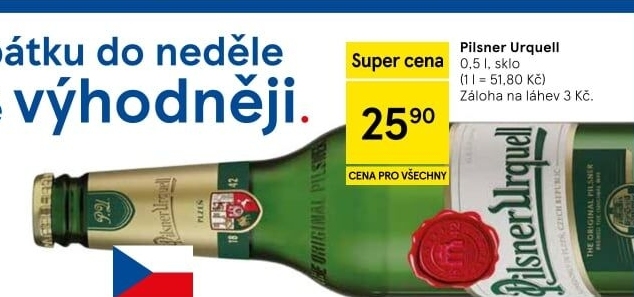 Pivo Pilsner Urquell