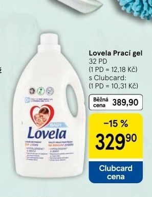 Prací gel Lovela Baby