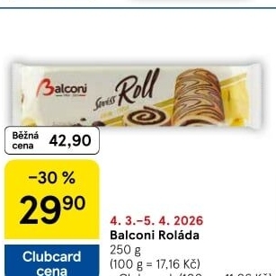 Roláda Roll Balconi