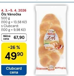 Vánočka Ölz