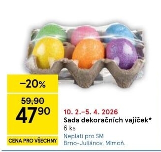 Velikonoční vajíčka dekorační