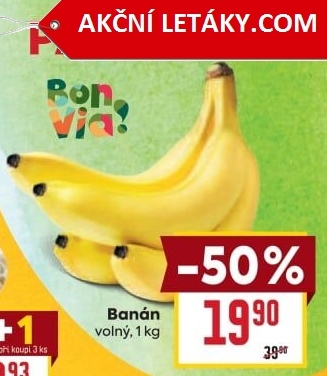 Banány Billa Bonvia