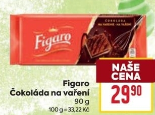 Čokoláda na vaření Figaro