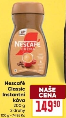 Instantní káva Nescafé Classic