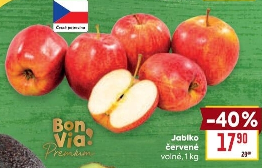Jablka červená